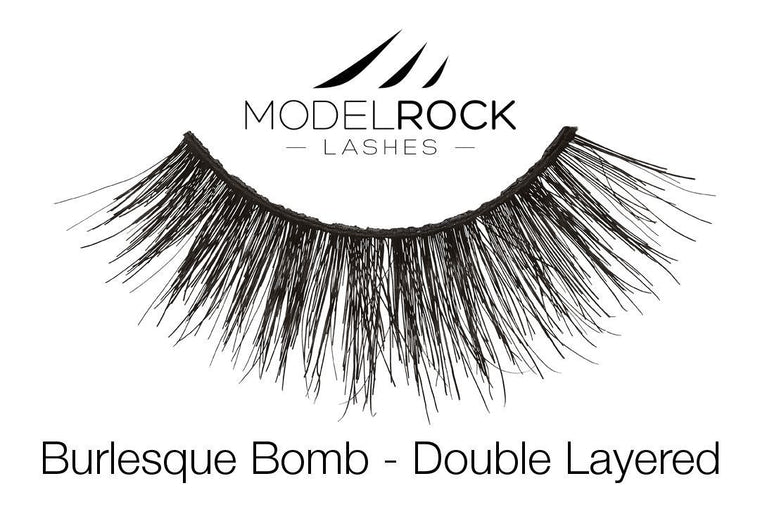 Model Rock Lashes Burlesque Bomb - Double Layered Lashes