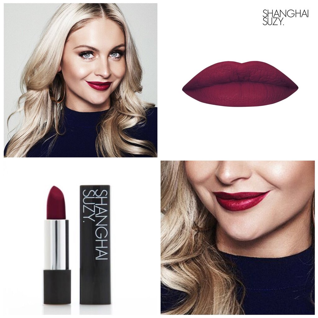 Shanghai Suzy Miss Kitty Black Plum, Whipped Matte Formula
