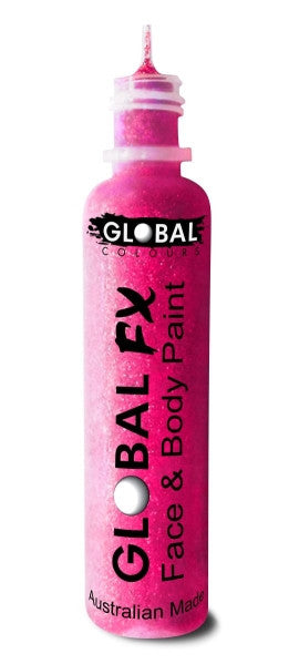 Global FX IRIDESCENT PINK GLITTER 36mL