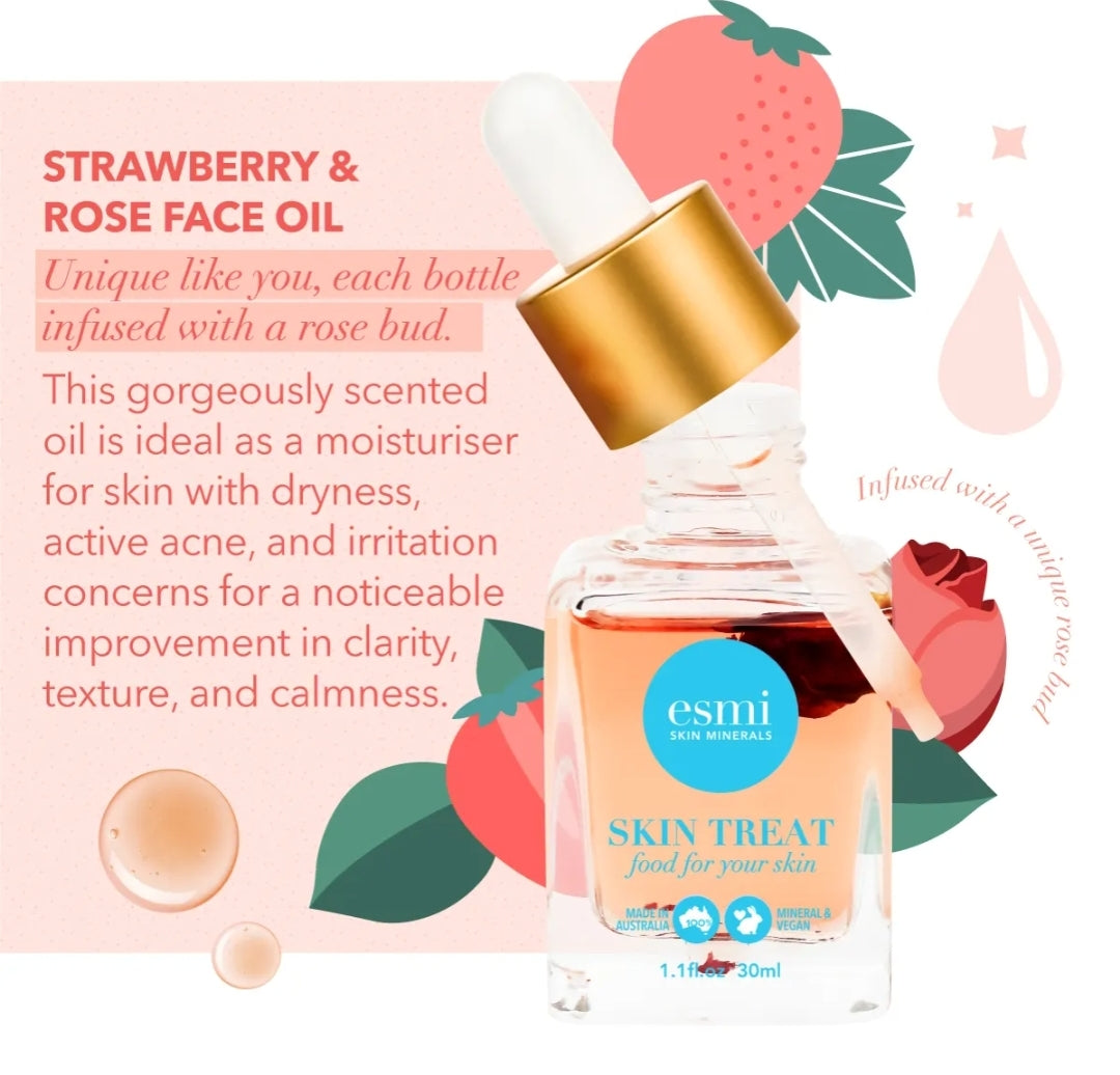 Strawberry and Rose Oil - Limited Edition