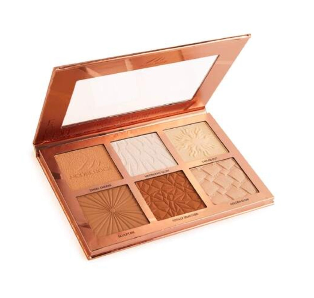 MODEL ROCK CHISEL-SCULPT-SHADE 6-Shade Face Palette