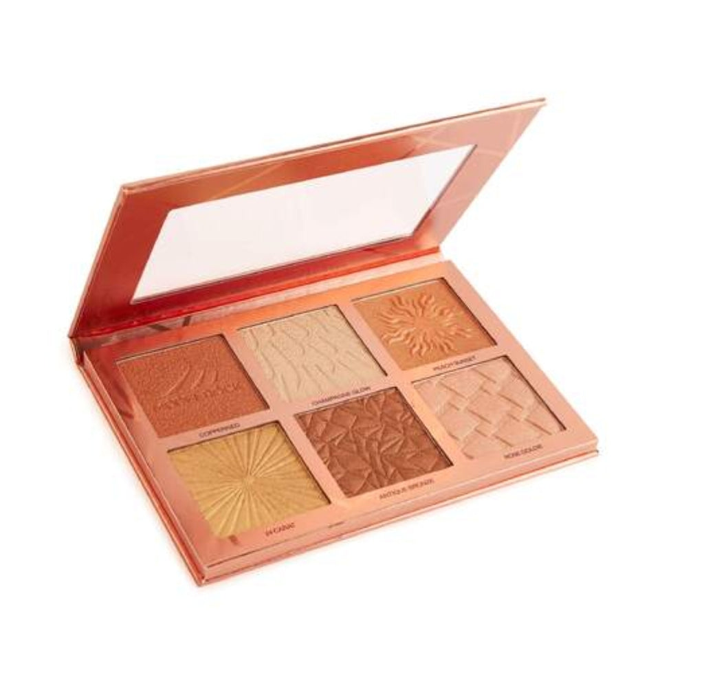 MODEL ROCK GLOW YOUR WAY 6-Shade Highlighter Palette *VOLUME 2*