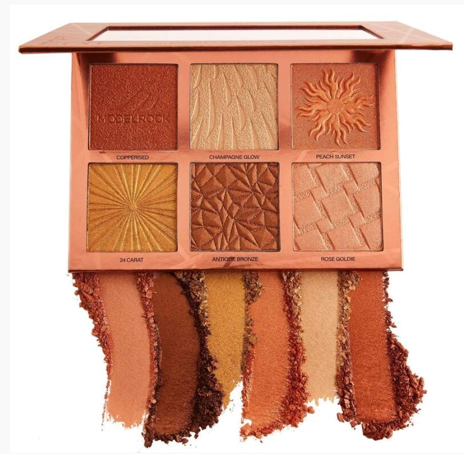 MODEL ROCK GLOW YOUR WAY 6-Shade Highlighter Palette *VOLUME 2*