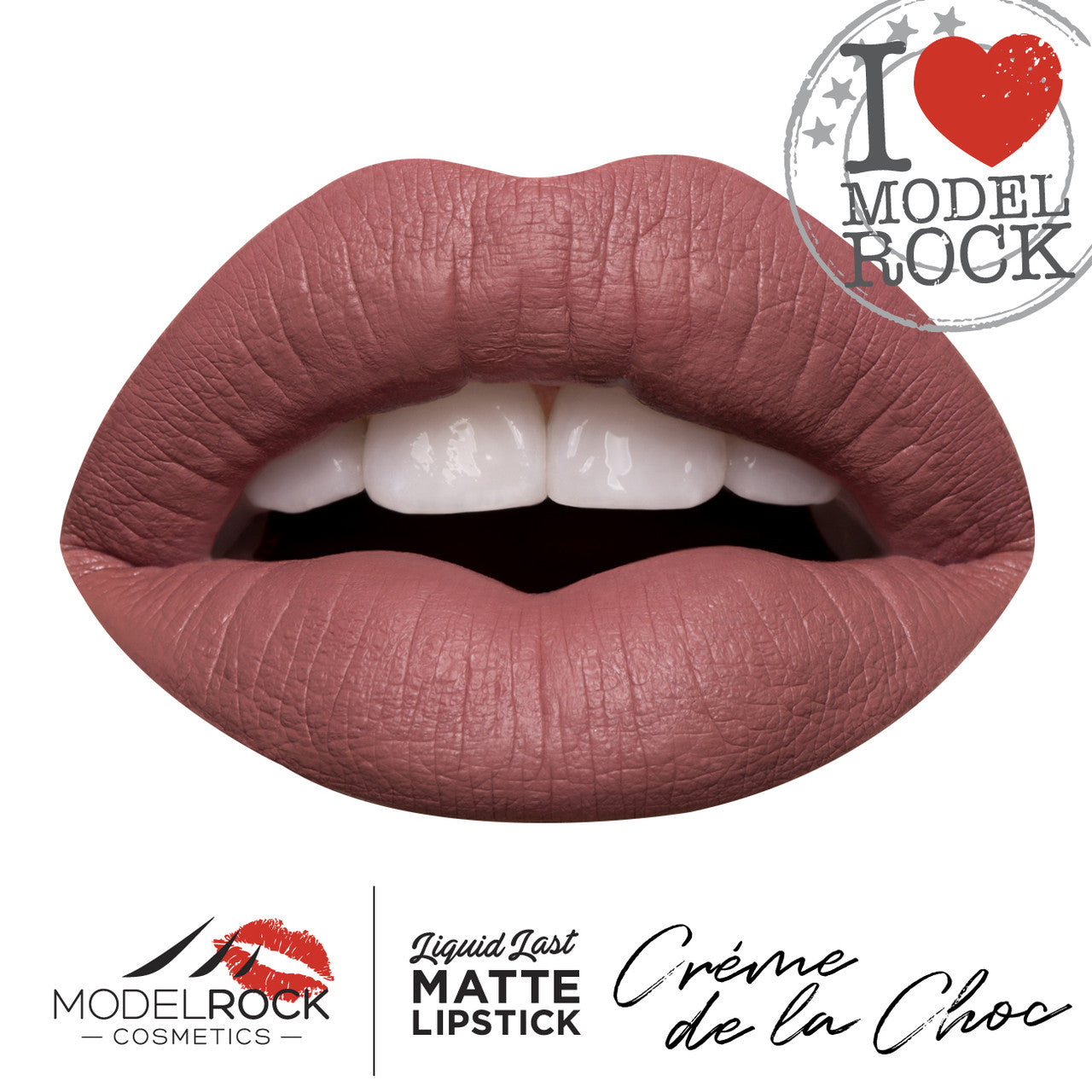 Model Rock Liquid Last liquid to Matte Lipstick - **CREME DE LA CHOC**