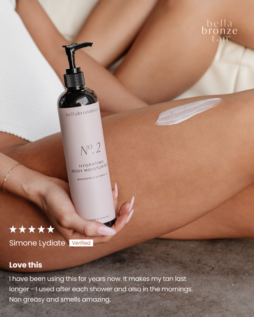 Bella Bronze Hydrating Body Moisturiser