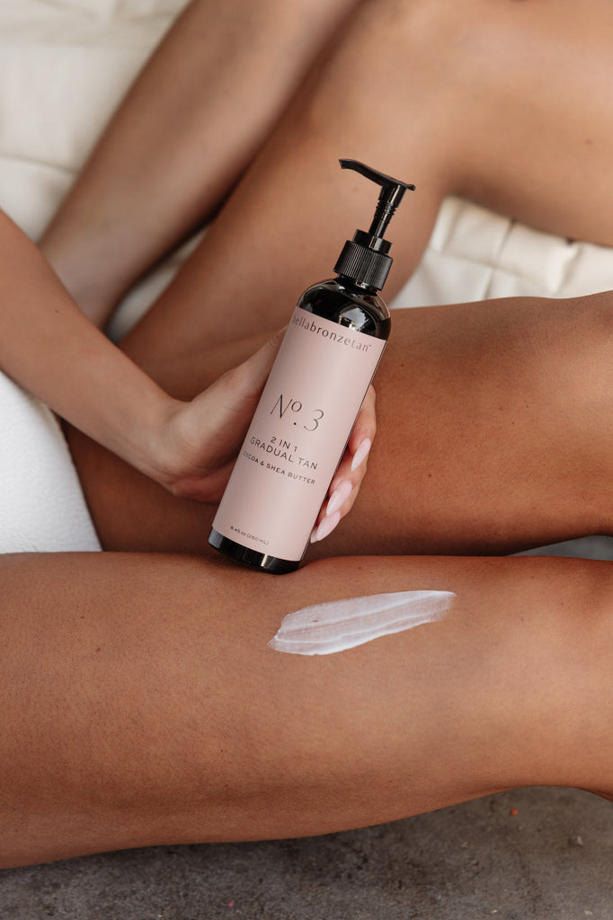 Bella Bronze 2 in 1 Gradual Tan -
Buildable Tan