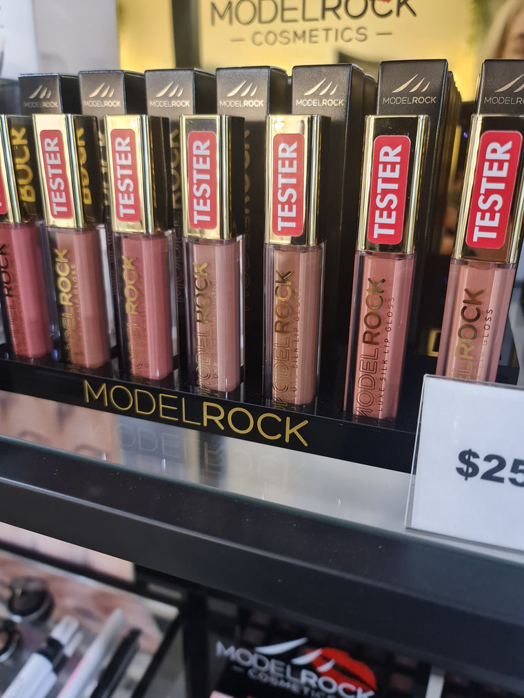 Model Rock LUXE SILK Lip Gloss - *BARE*