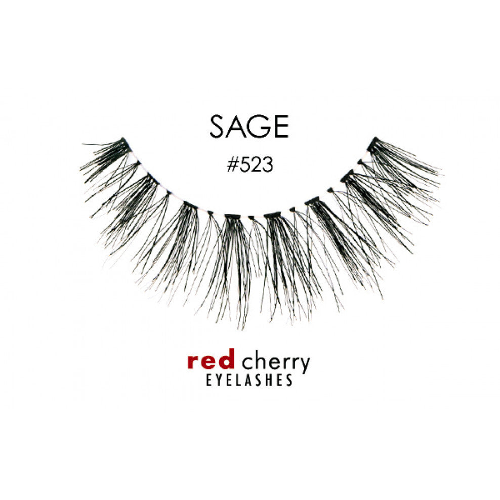 Red Cherry False Lashes #523 Sage