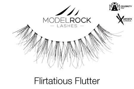 Model Rock Lashes Flirtatious Flutter