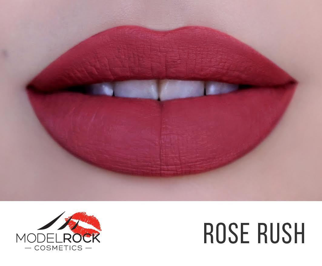 Model Rock Liquid Last liquid to Matte Lipstick - **ROSE RUSH**