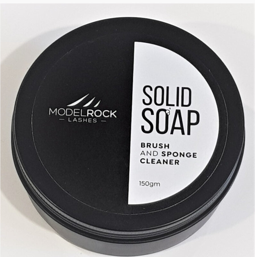 Model Rock Solid Soap Brush & Sponge Cleaner 150gm