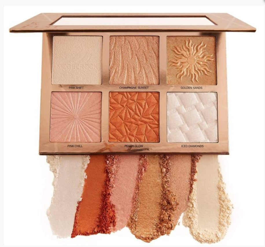 MODEL ROCK GLOW YOUR WAY 6-Shade Highlighter Palette *VOLUME 1*
