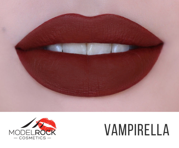 Model Rock Liquid Last liquid to Matte Lipstick - **VAMPIRELLA**