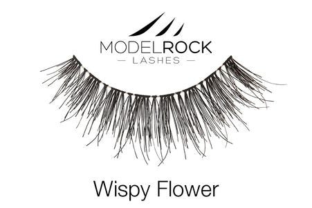 Model Rock Lashes Wispy Flower