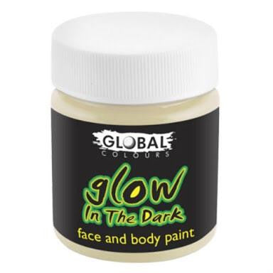 Global Colours Glow In The Dark Face Paint 45ml
